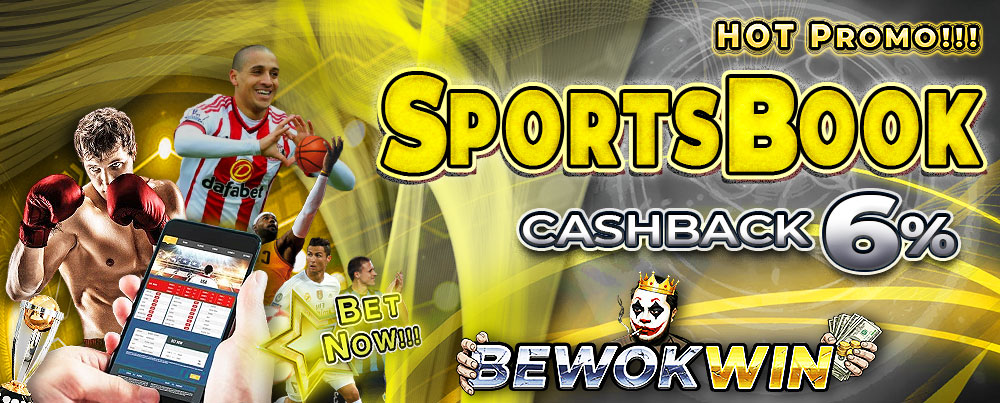 BONUS SPORTBOOK CASHBACK 6%!!!